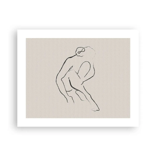 Pôster - Esboço íntimo - 50x40 cm