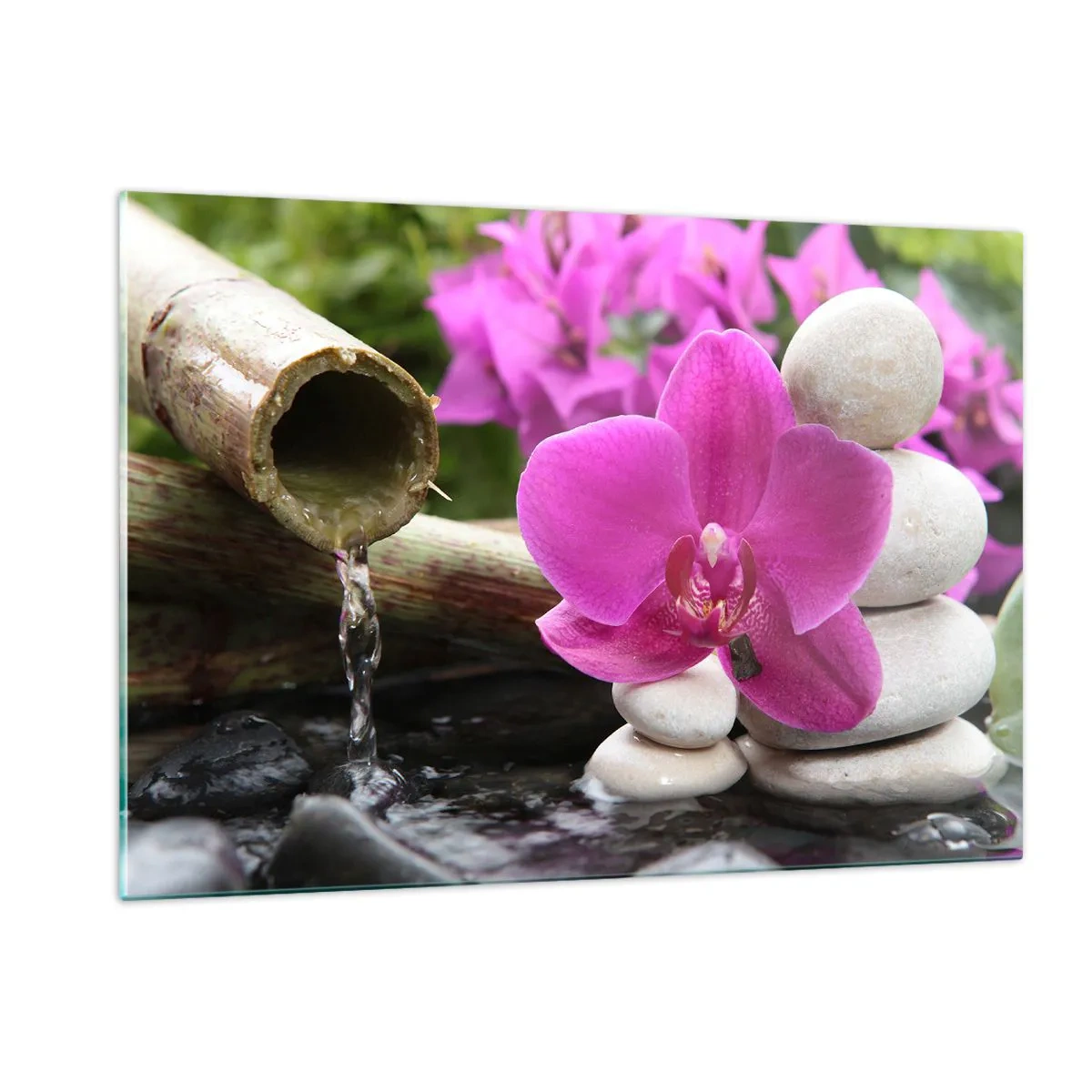 Quadro em vidro - Descanso imediato - 120x80 cm