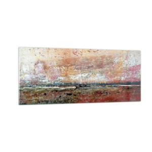 Quadro em vidro - Talvez seja o mar - 100x40 cm