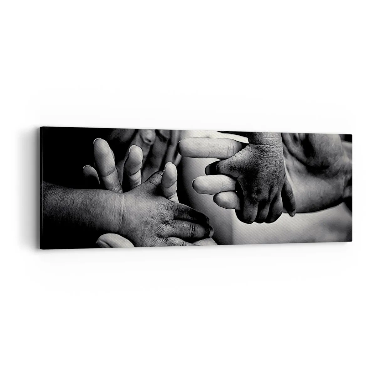 Quadro em tela - Ser humano - 90x30 cm