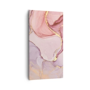 Quadro em tela - Carícia das cores - 55x100 cm