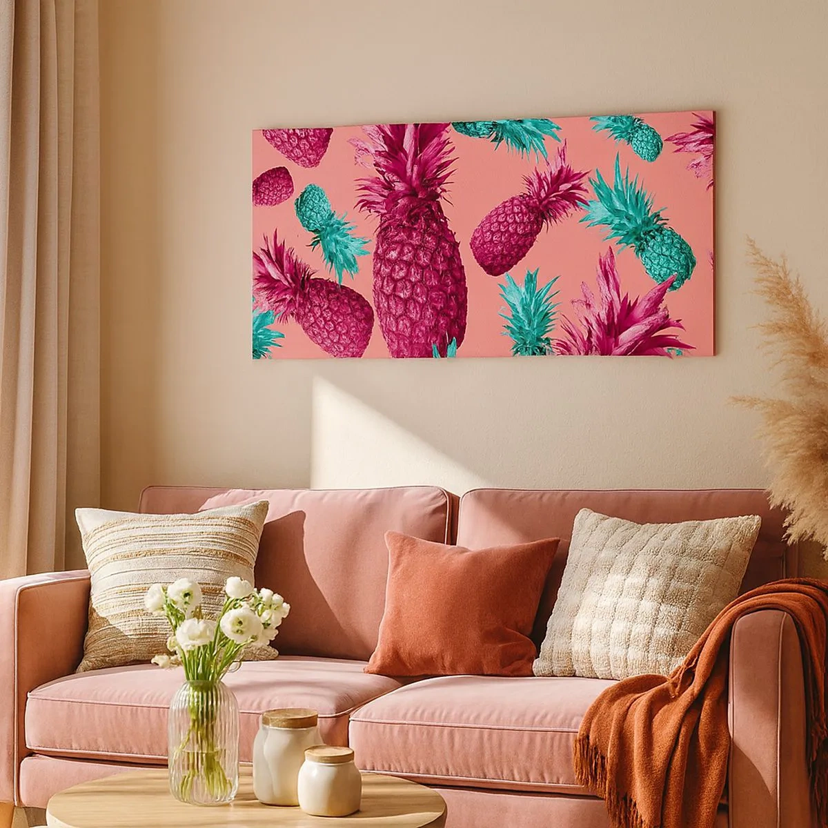 Quadro em tela - A liberdade é doce - 100x40 cm
