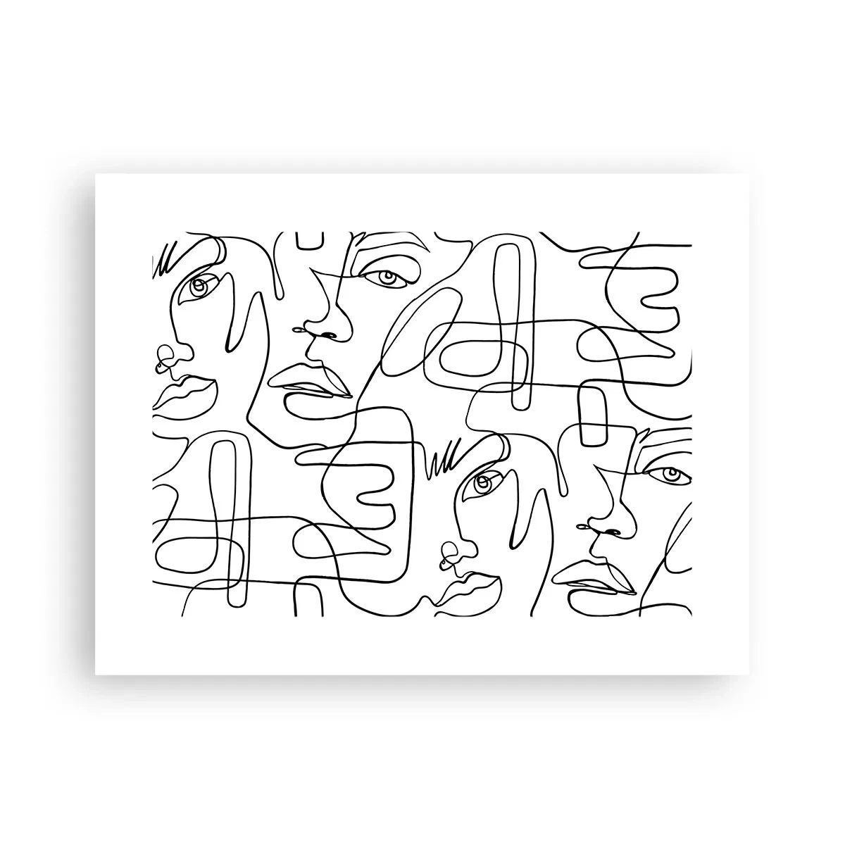 Pôster - Em emoções emaranhadas - 40x30 cm