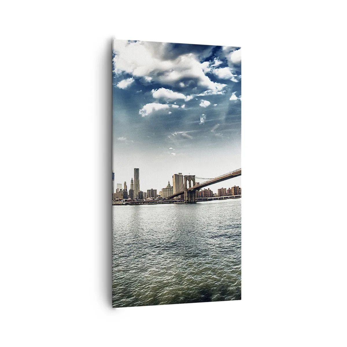 Quadro em tela - Ilha de Vidro - 65x120 cm