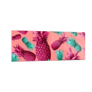 Quadro em vidro - A liberdade é doce - 140x50 cm