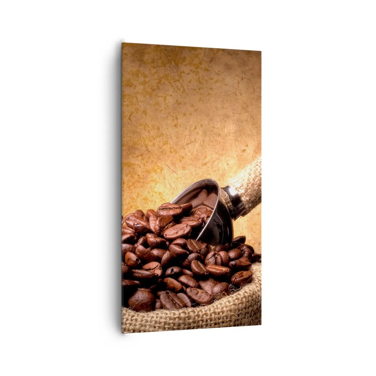 Quadro em tela - Na fonte do sabor - 65x120 cm