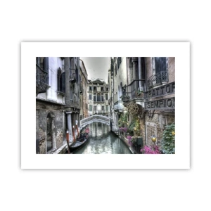 Pôster - Há séculos em devaneio silencioso - 40x30 cm