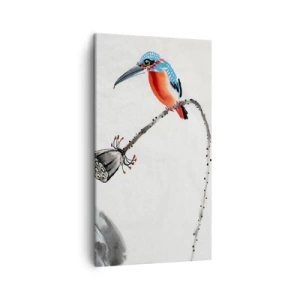 Quadro em tela - A vida do prado - 45x80 cm