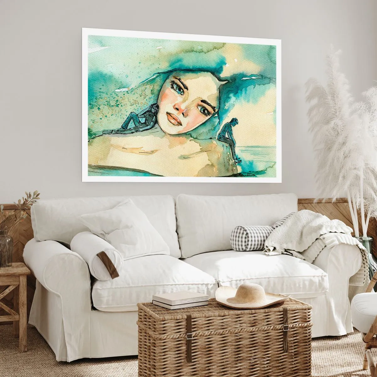 Pôster - Am I blue? - 70x50 cm