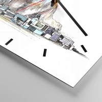 Mostrador com traços