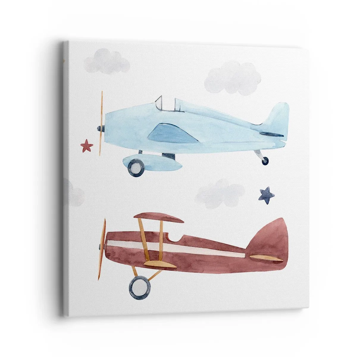 Quadro em tela - Sr. Piloto, estamos a aguardar! - 30x30 cm
