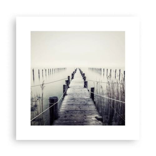 Pôster - Mergulhe em paz - 30x30 cm