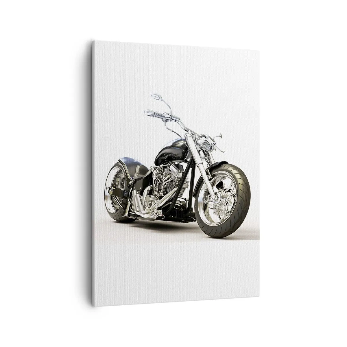 Quadro em tela - Força com caráter - 50x70 cm