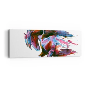 Quadro em tela - Em êxtase - 90x30 cm