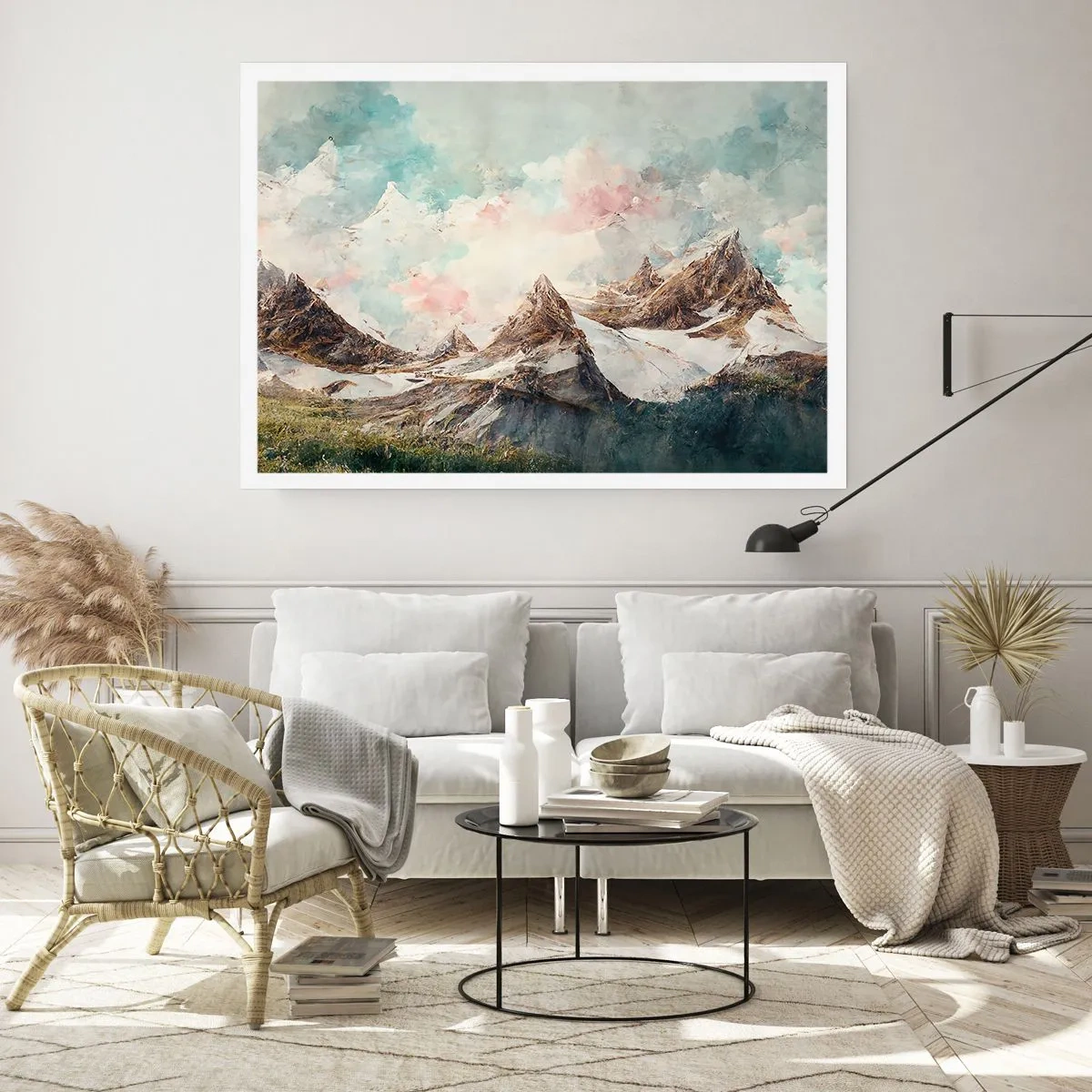 Pôster - Lâminas de rocha - 91x61 cm