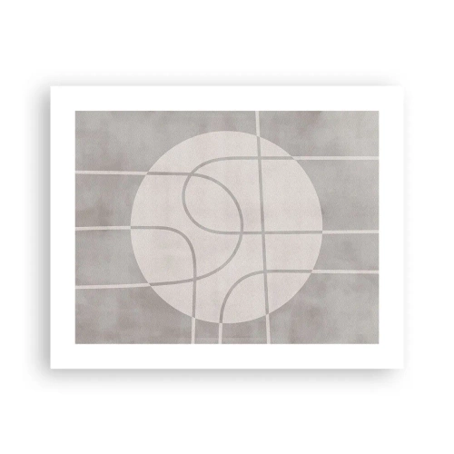 Pôster - Circular e direto - 50x40 cm