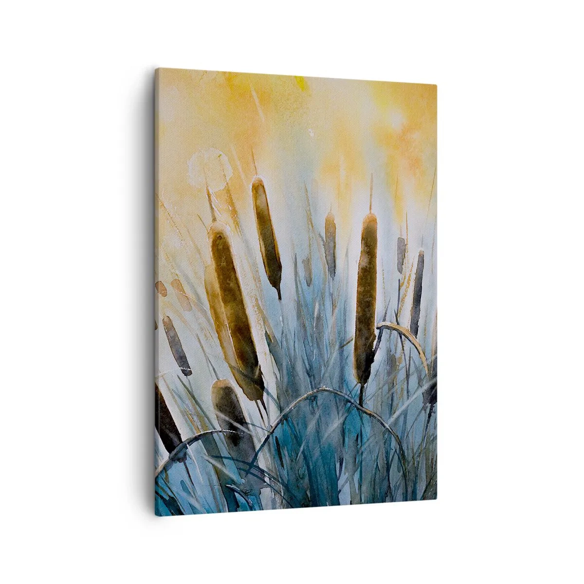Quadro em tela - O frio da água, o calor do sol - 50x70 cm