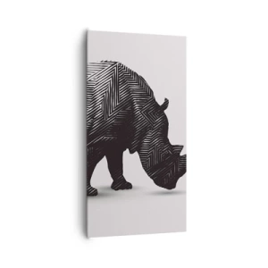 Quadro em tela - A beleza geométrica da natureza - 65x120 cm