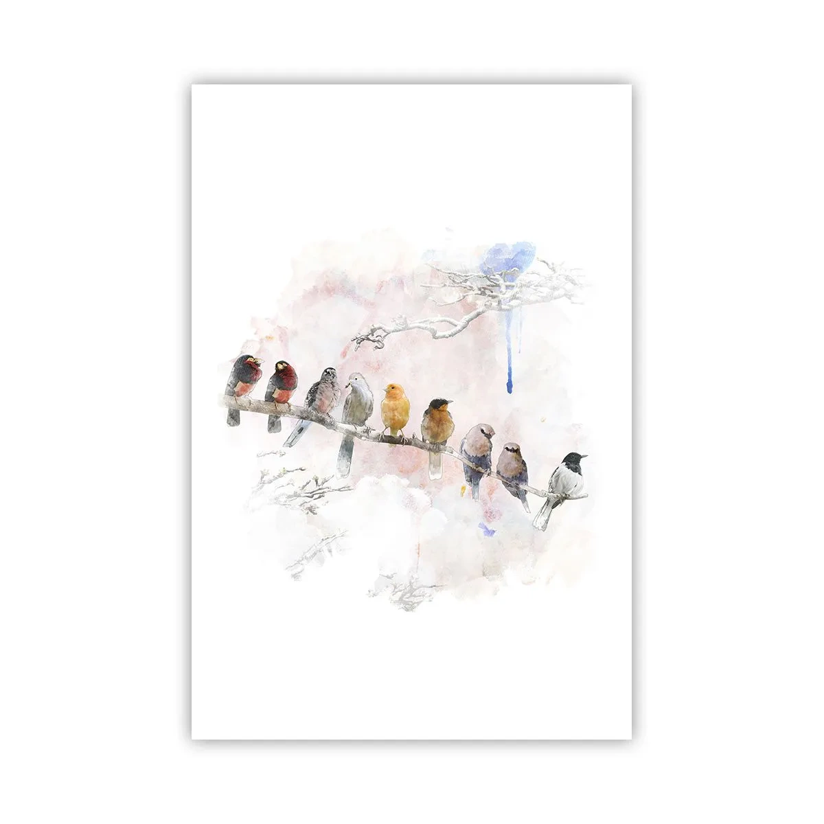 Pôster - Reunião alada - 61x91 cm