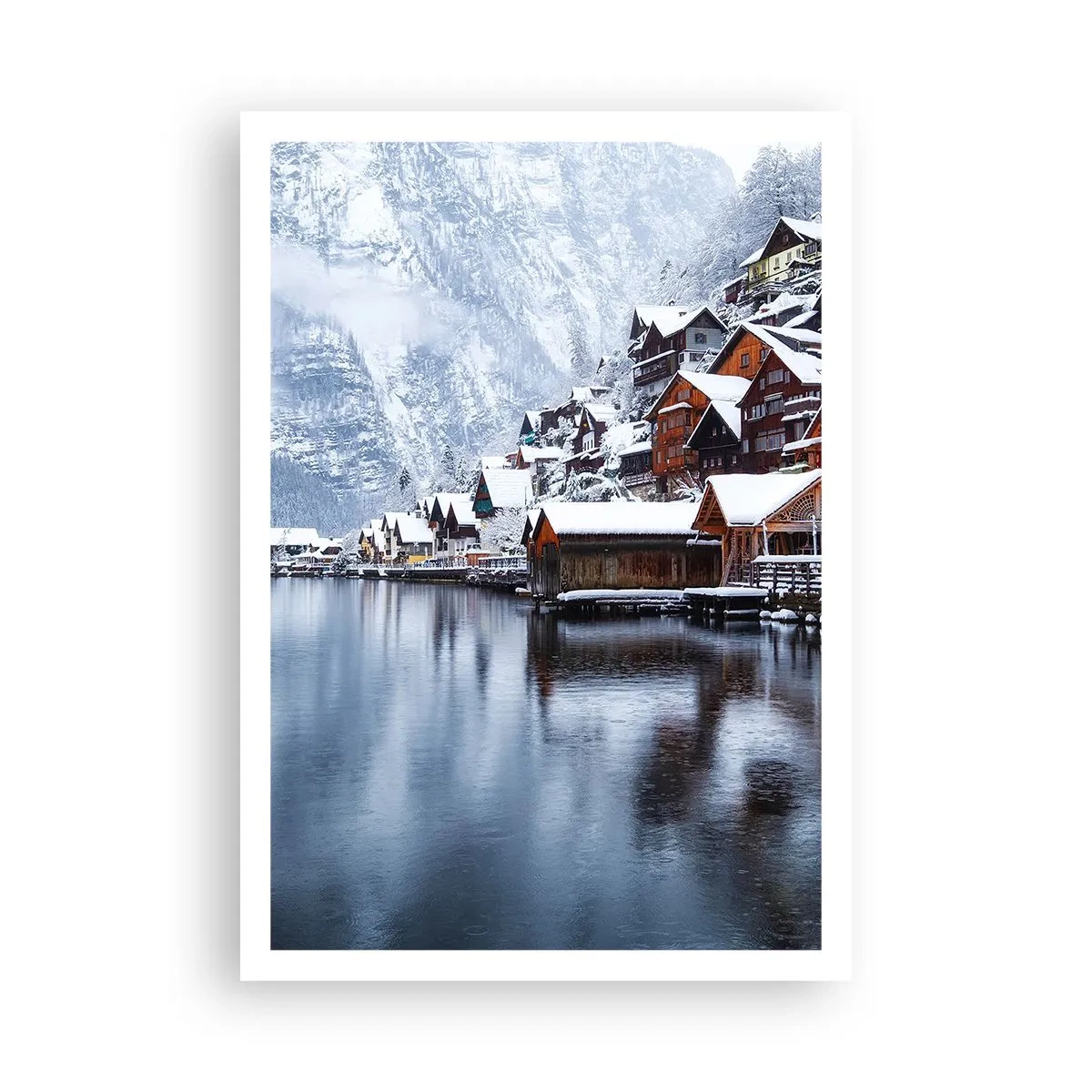 Pôster - Na decoração de inverno - 70x100 cm