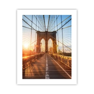 Pôster - Na Ponte Dourada - 40x50 cm