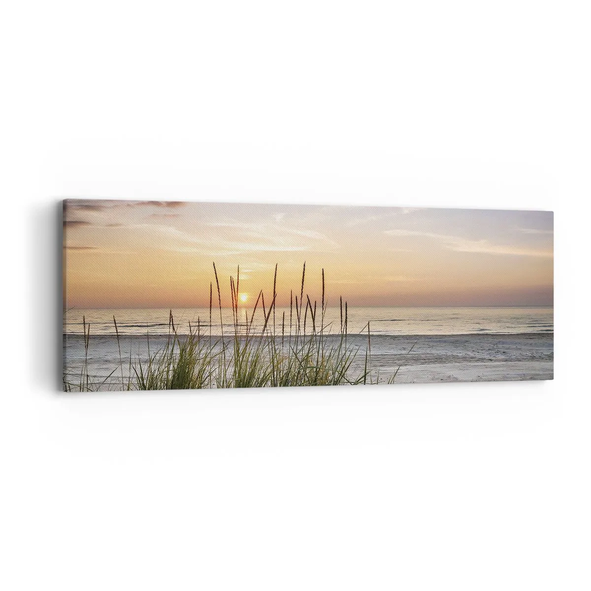 Quadro em tela - Olhe, pense, sinta - 90x30 cm