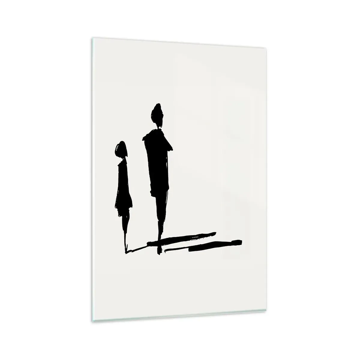 Quadro em vidro - Certeza que juntos? - 80x120 cm