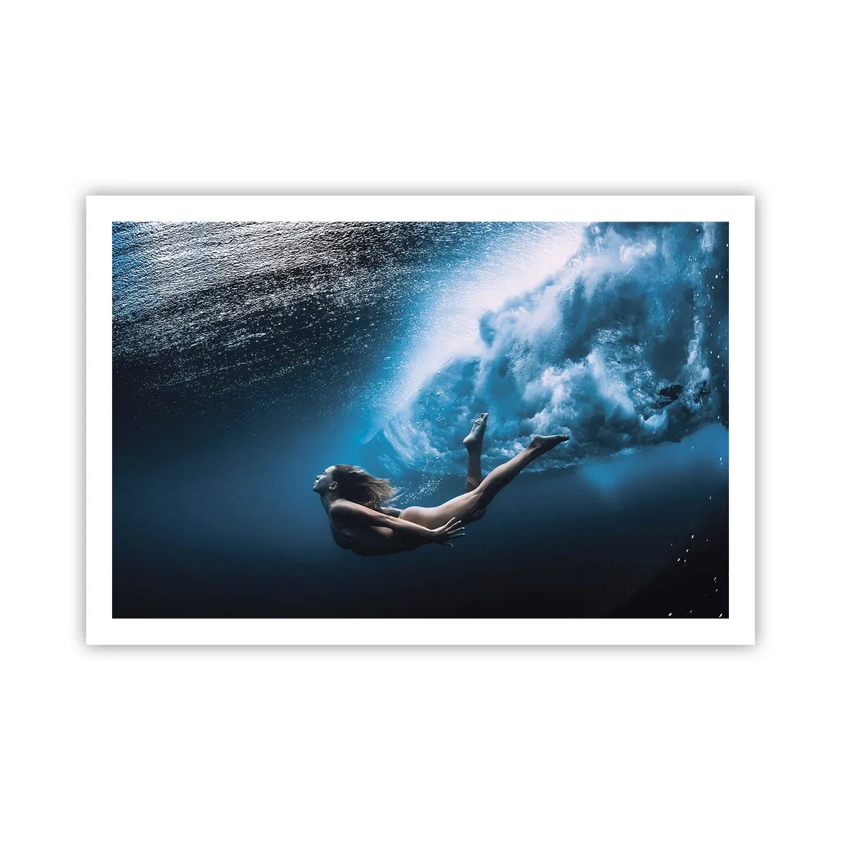 Pôster - Sereia moderna - 91x61 cm