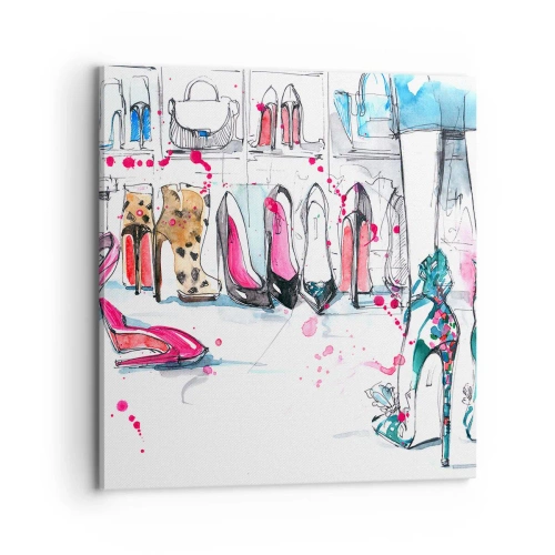 Quadro em tela - Abre-te, sésamo - 70x70 cm