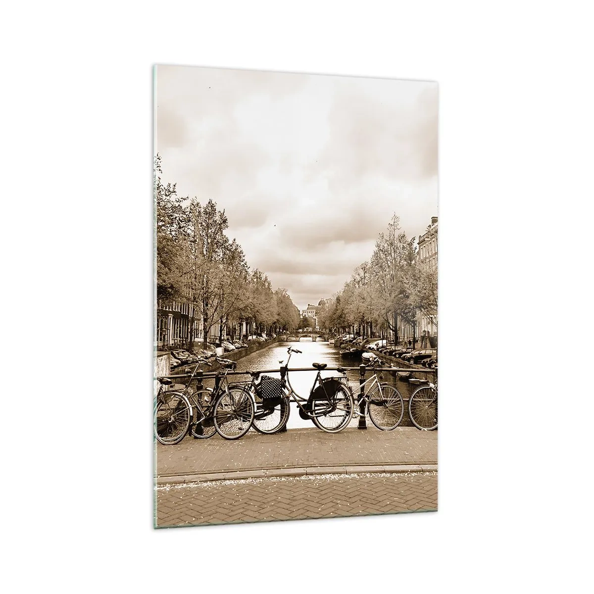 Quadro em vidro - Vibrações holandesas - 70x100 cm