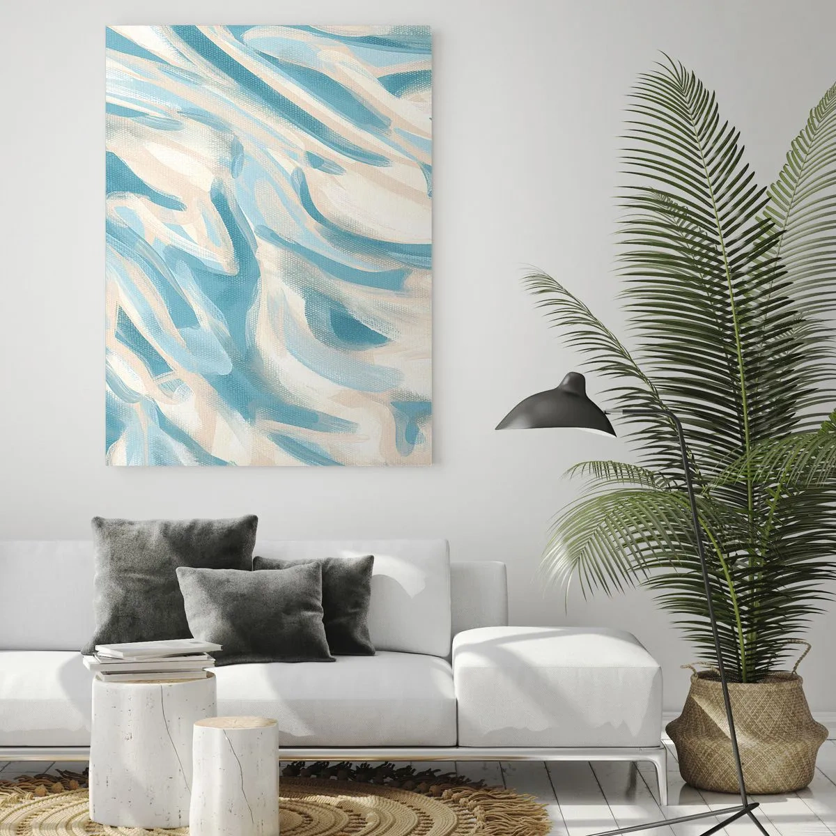 Quadro em vidro - Brisas de primavera - 50x70 cm