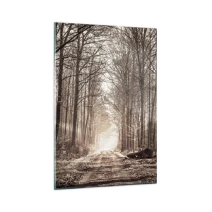 Quadro em vidro - Catedral na Floresta - 80x120 cm