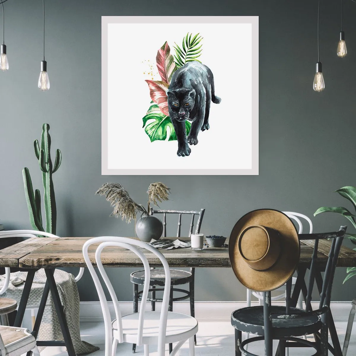 Pôster - Coração selvagem - 30x30 cm