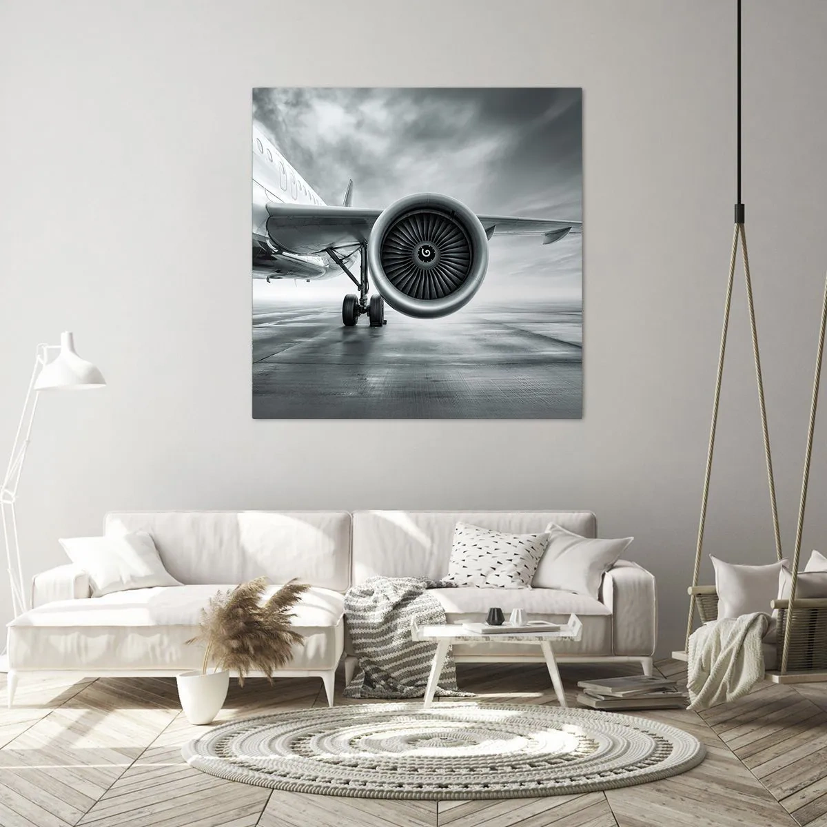 Quadro em tela - Há poder! - 70x70 cm