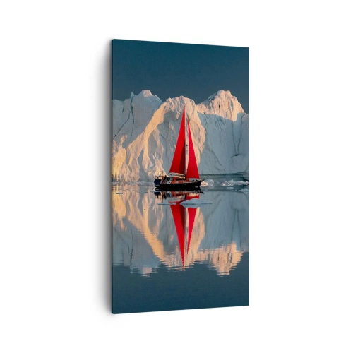 Quadro em tela - No fim do mundo - 45x80 cm