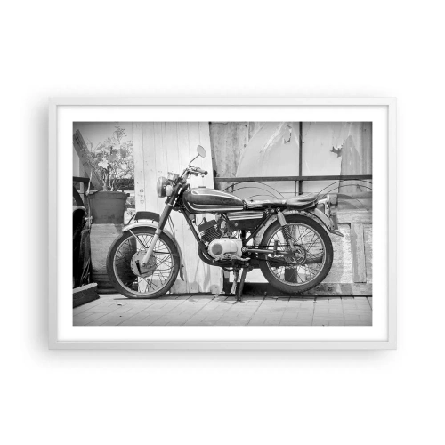 Pôster em moldura branca - O clássico acima de tudo - 70x50 cm