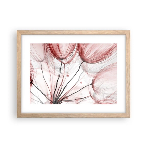 Pôster com moldura de carvalho claro - Antes da partida - 40x30 cm