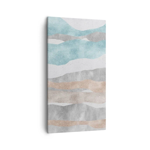 Quadro em tela - Um estudo de proximidade - 45x80 cm