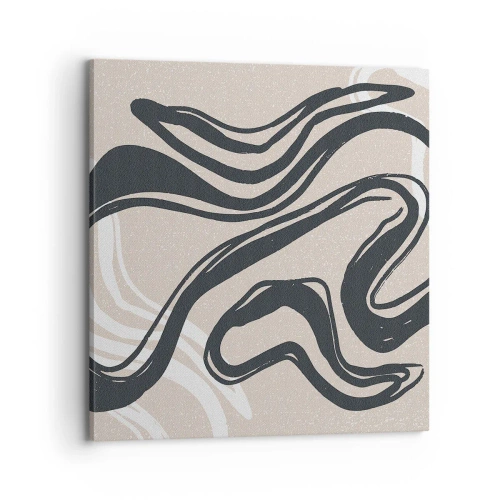 Quadro em tela - Expressão multiplicada - 70x70 cm