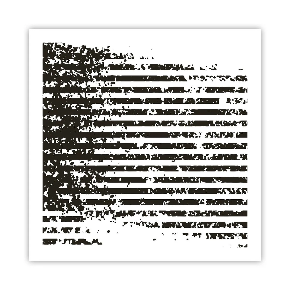 Pôster - Ritmo e ruído - 60x60 cm