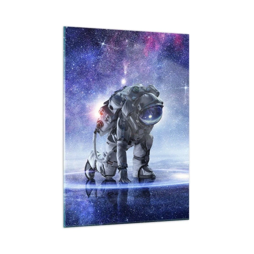 Quadro em vidro - Céu estrelado acima de mim - 50x70 cm