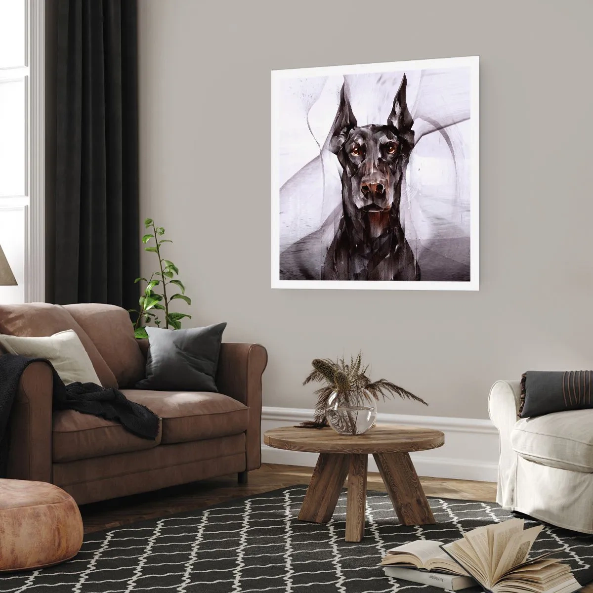 Pôster - Nascido na nobreza - 40x40 cm