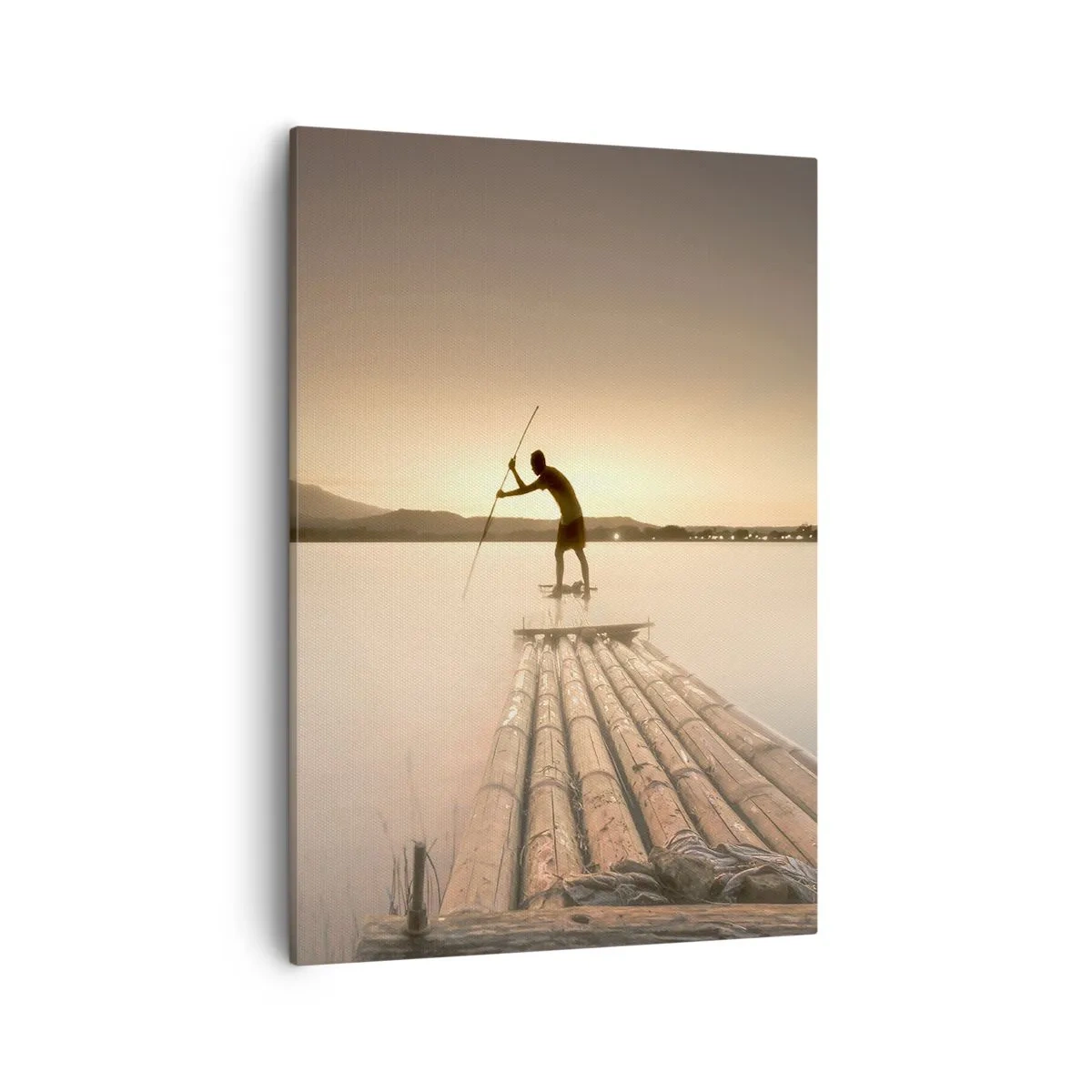 Quadro em tela - Antes de descansar - 50x70 cm