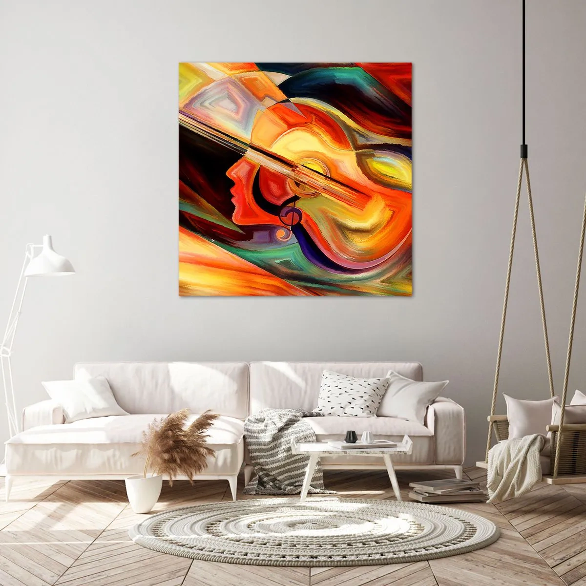 Quadro em tela - Está tudo bem - 40x40 cm