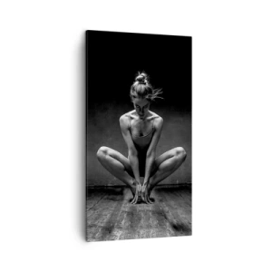 Quadro em tela - A energia da dança - 45x80 cm
