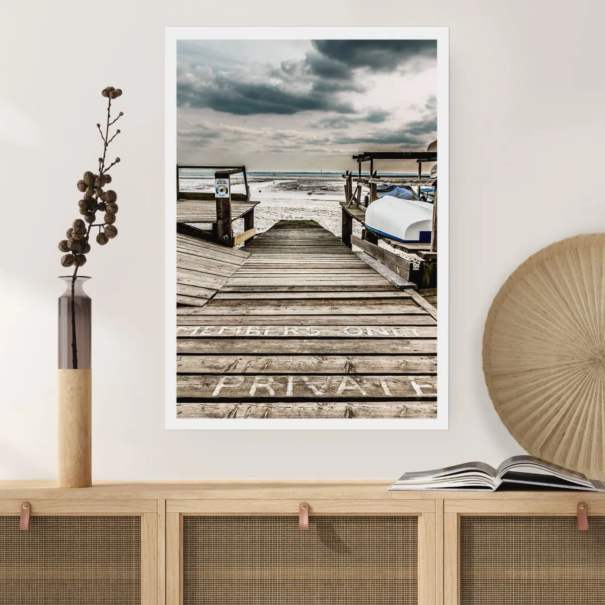 Pôster - Praia da meia-noite - 70x100 cm