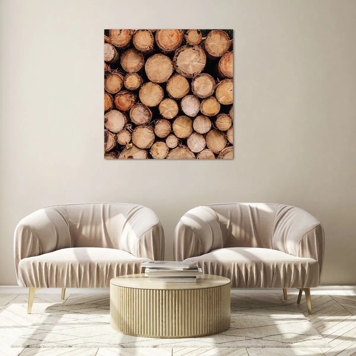 Quadro em vidro - Um novo começo - 30x30 cm