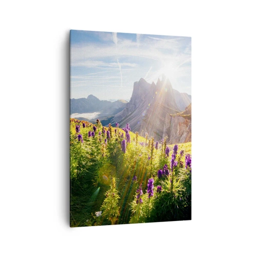 Quadro em tela - A vida secreta das ervas - 70x100 cm