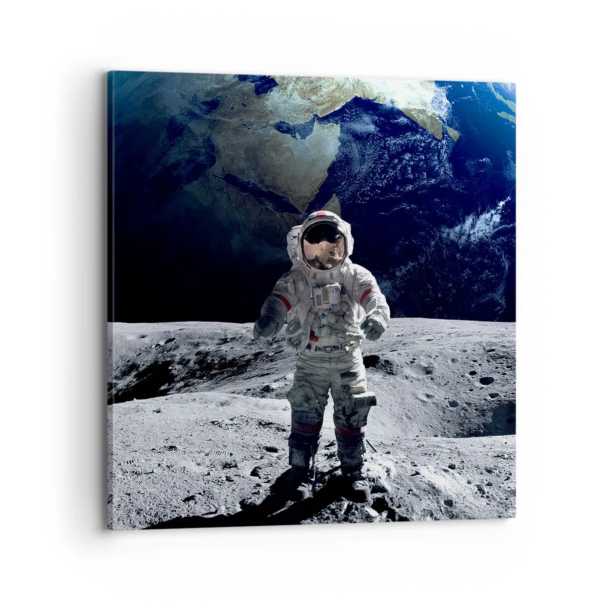 Quadro em tela - Saudações da Lua - 70x70 cm