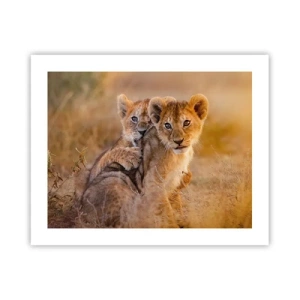 Pôster - Não perturbe! Estamos a divertir-nos - 50x40 cm